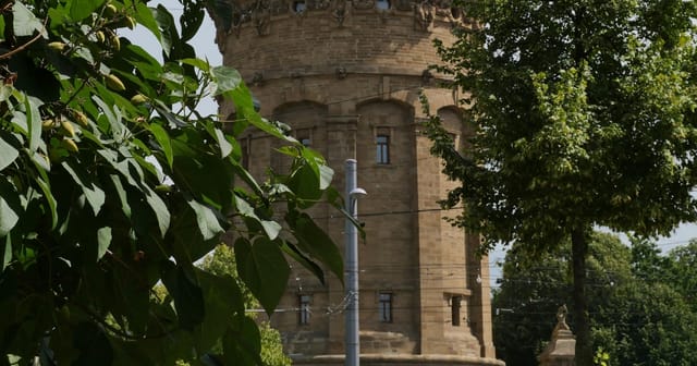 Blockierter Radstreifen Wasserturm Kaiserring