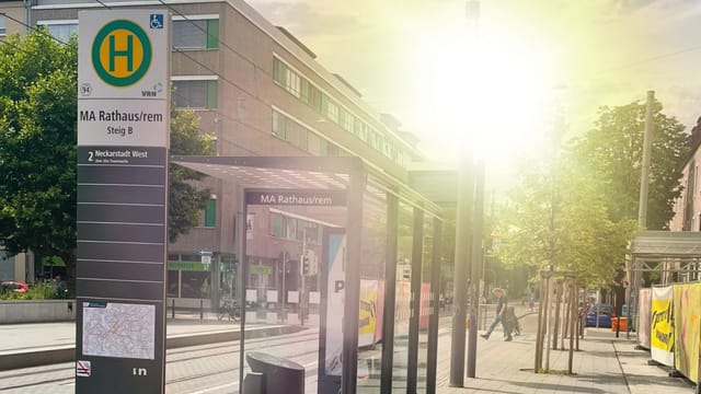 Konzept für schattige und funktionsfähige Haltestellen