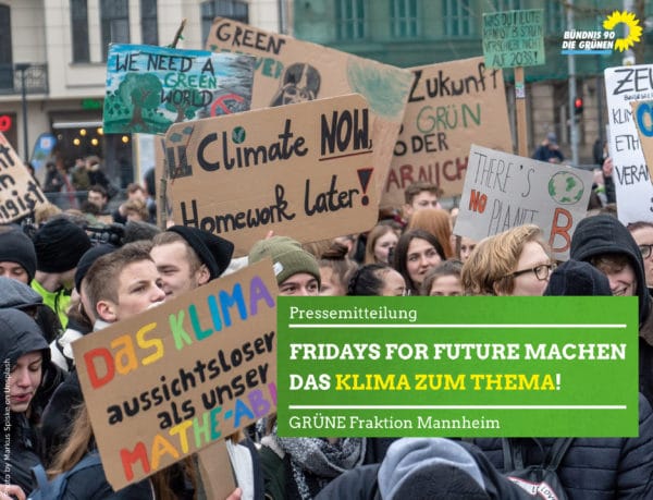 Fridays for Future machen das Klima zum Thema!