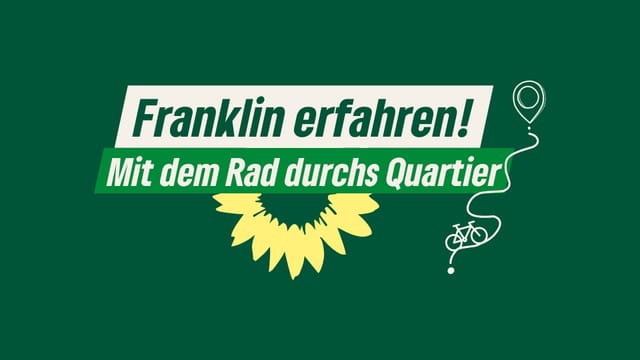 Franklin erfahren! Mit dem Rad durchs Quartier
