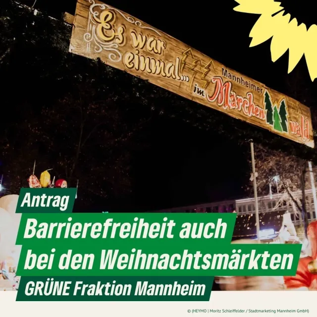 Barrierefreiheit auch bei den Weihnachtsmärkten