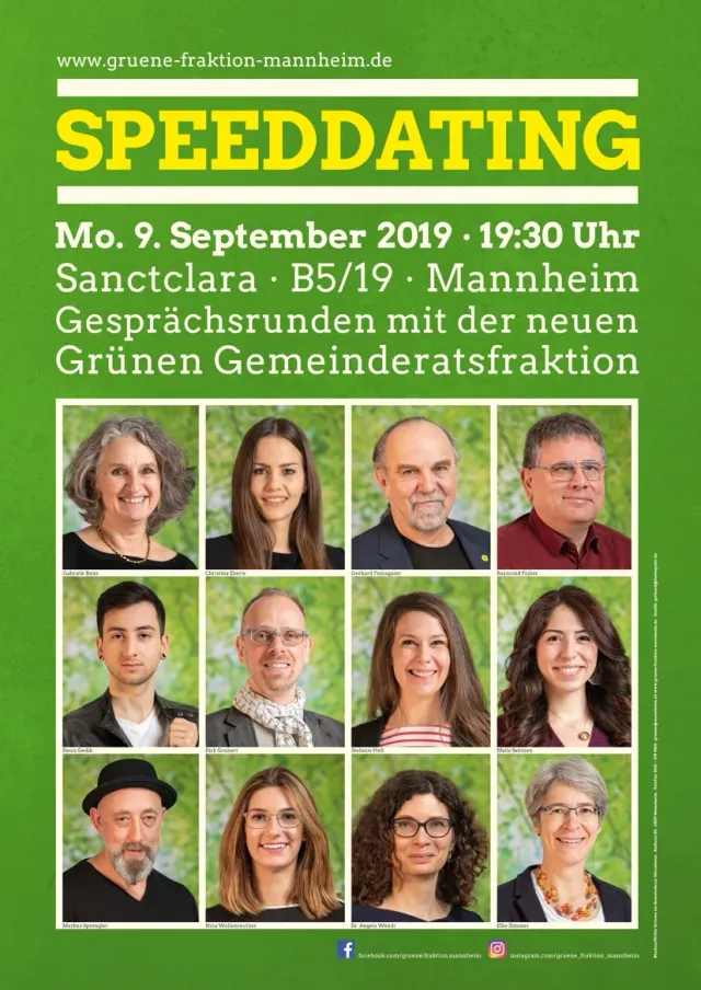 GRÜNES Speeddating