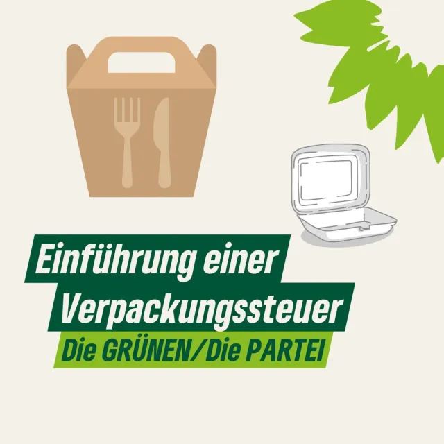 Einführung einer Verpackungssteuer