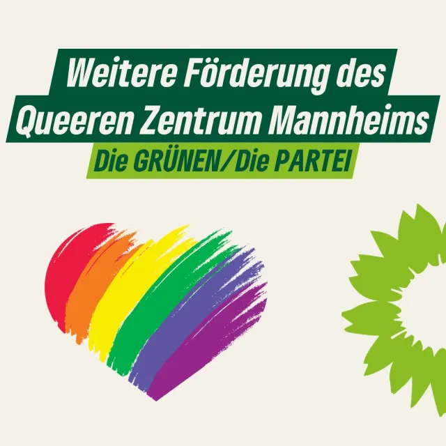 Weitere Förderung des Queeren Zentrum Mannheims