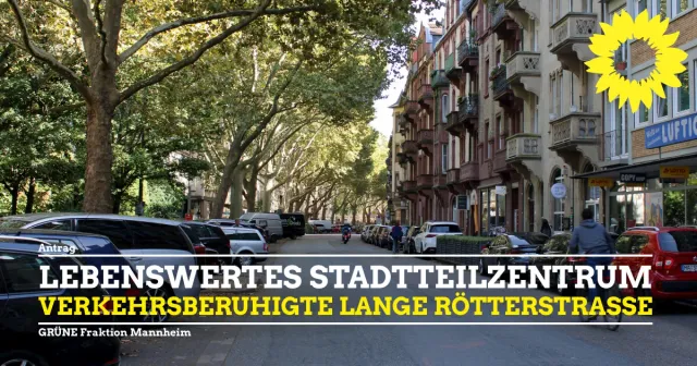 Lebenswertes Stadtteilzentrum: Aufenthaltsqualität in der Lange Rötterstraße