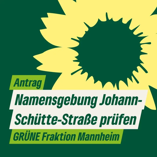 Namensgebung Johann-Schütte-Straße prüfen