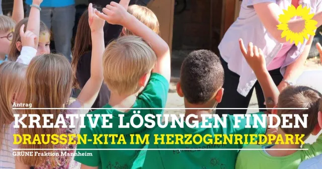 Draußen-Kita im Herzogenriedpark