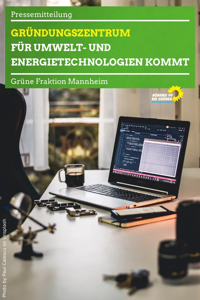 Gründungszentrum für Umwelt- und Energietechnologien kommt