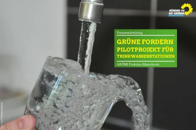 GRÜNE fordern Pilotprojekt für Trinkwasserstationen