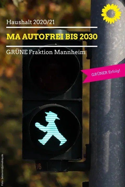 Etat 2020/21: Verkehrswende mit Mut: Autofreie Innenstadt bis spätestens 2030