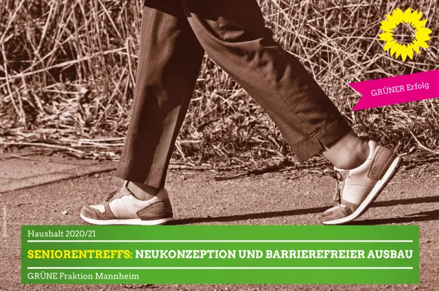 Etat 2020/21: Seniorentreffs – Neukonzeption und barrierefreier Ausbau
