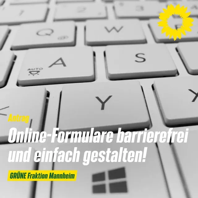 Förderanträge online und barrierefrei gestalten