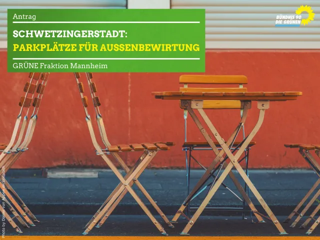 Schwetzingerstadt: Parkplätze für Außenbewirtung