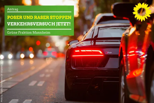 Poser und Raser stoppen – Verkehrsversuch