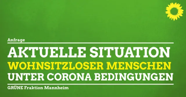 Aktuelle Situation wohnsitzloser Menschen