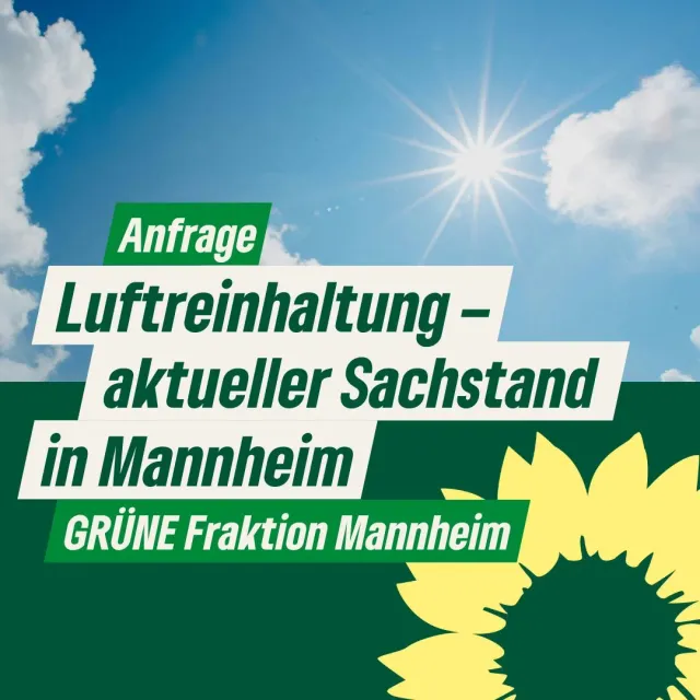 Luftreinhaltung – aktueller Sachstand in Mannheim