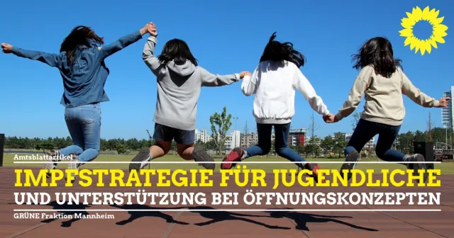 Positionspapier veröffentlicht –  GRÜNE fordern Impfstrategien für junge Menschen und gezielte Unterstützung bei Öffnungen