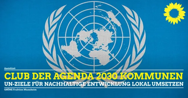 Mannheim im Club der Agenda 2030 Kommunen