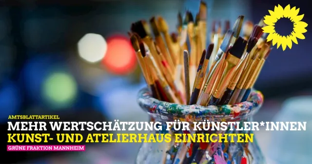 Räume für Künstler*innen schaffen – Kunst- und Atelierhaus in Mannheim einrichten