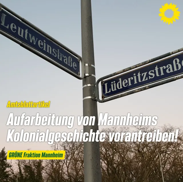 Aufarbeitung von Mannheims Kolonialgeschichte