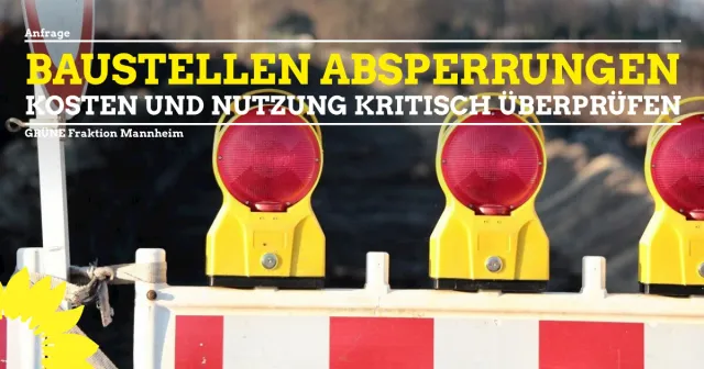 Baustellen-Absperrungen