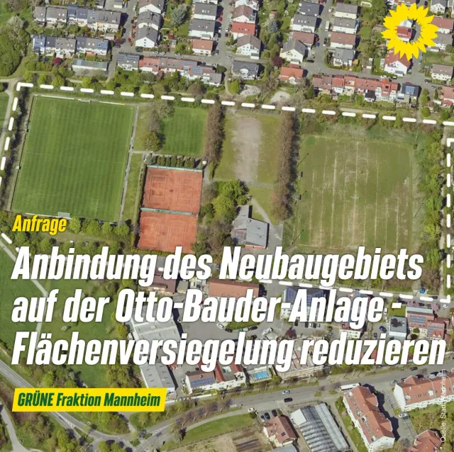 Anbindung der Otto-Bauder-Anlage an die Randerschließung