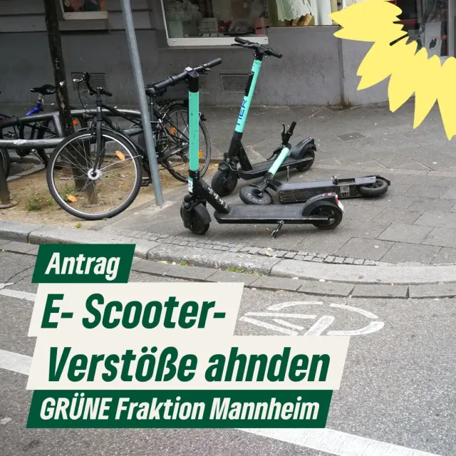 E- Scooter- Verstöße ahnden