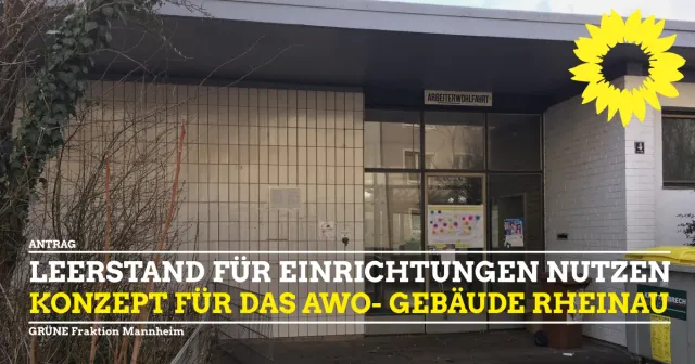 Nutzung AWO-Gebäude in Rheinau