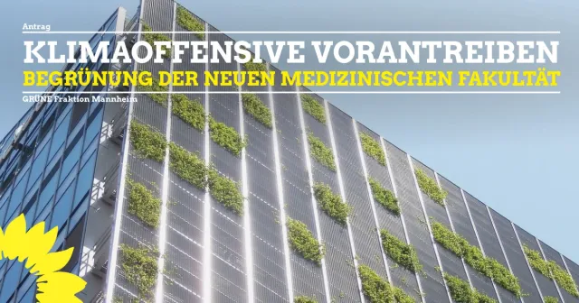 Klimaoffensive! – Stärkere Begrünung der neuen Medizinischen Fakultät