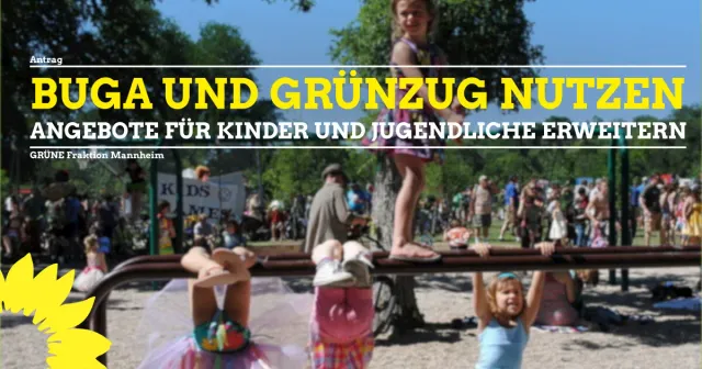 Platz für Kinder und Jugendliche: BUGA und Grünzug für alle