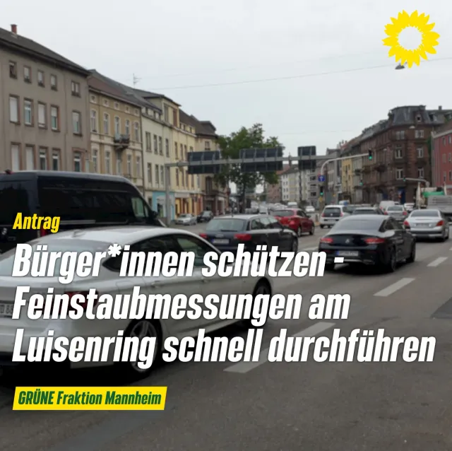 Feinstaubmessungen am Luisenring