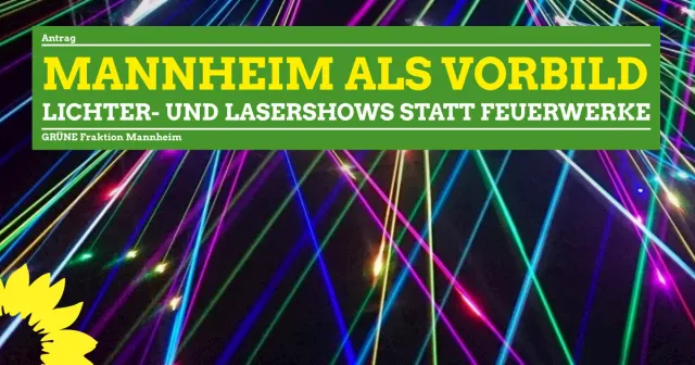 Feuerwerke schaden Mensch, Tier und Umwelt: Die Stadt Mannheim als Vorbild