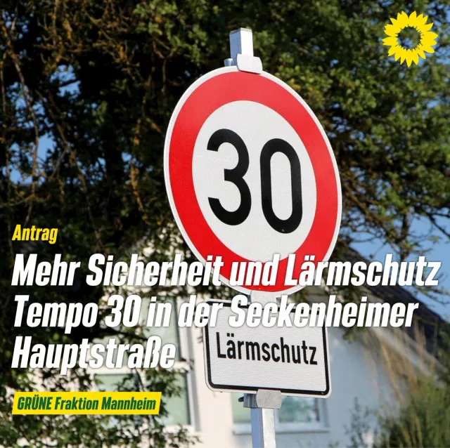 Tempo 30 auf der Seckenheimer Hauptstraße