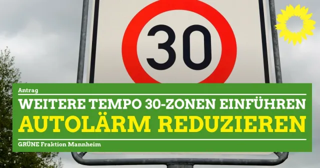 Lärm und Tempo 30