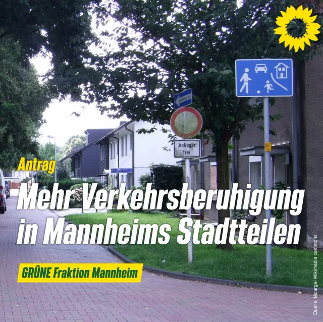 Verkehrsberuhigung in den Stadtteilen