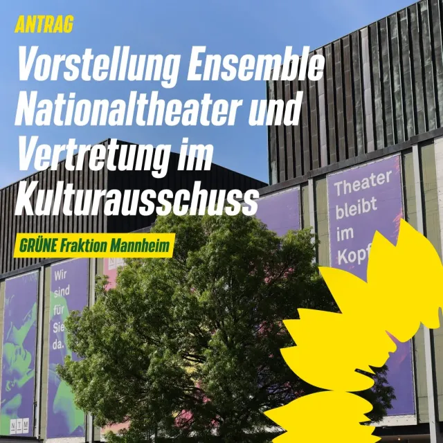 Vorstellung Nationaltheater Ensemble- Vertretung im Kulturausschuss