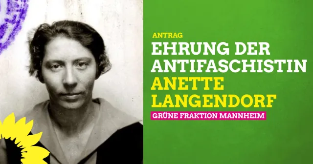 Ehrung von Anette Langendorf