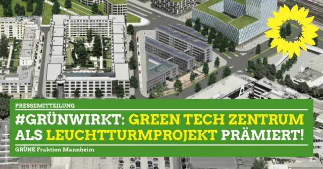 GreenTech-Zentrum als Leuchtturmprojekt prämiert!