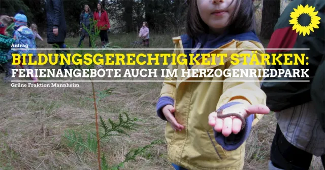 Bildungsgerechtigkeit stärken: Ferienangebote auch im Herzogenriedpark