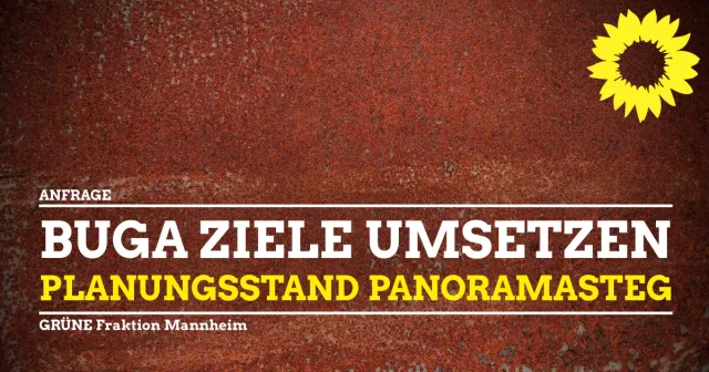 BUGA Ziele umsetzen – Planungsstand Panoramasteg