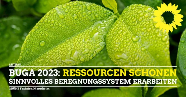 BUGA Ziele umsetzen – ressourcenschonende Planung