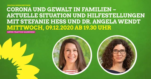 Digitale Sprechstunde Corona und Gewalt in Familien: Aktuelle Situation und Hilfestellungen