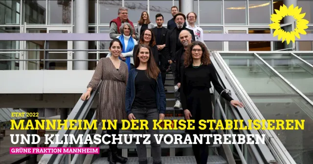 Etat 2022 – Mannheim in der Krise stabilisieren und Klimaschutz vorantreiben