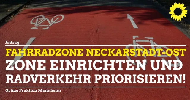 Fahrradzone Neckarstadt-Ost