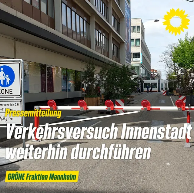 GRÜNE bitten Gewerbetreibende um Geduld