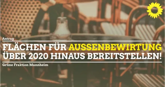 Unterstützung für die Gastronomie