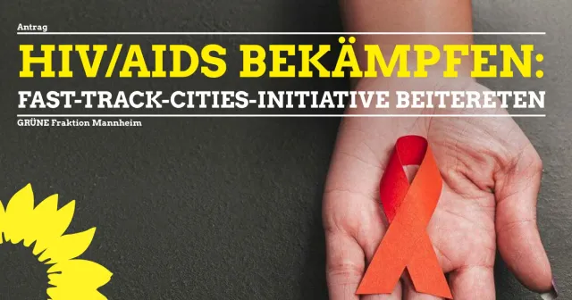 Bekämpfung von HIV und AIDS: Beitritt zur Fast-Track-Cities-Initiative