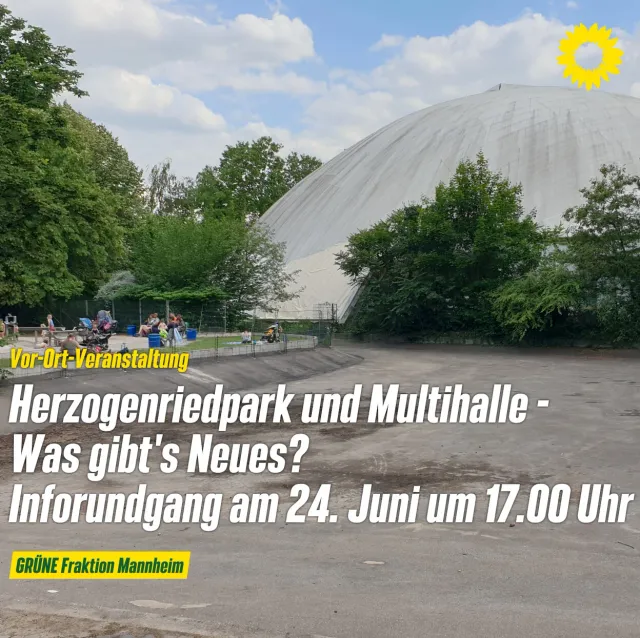 Herzogenriedpark und Multihalle – Was gibt’s Neues?