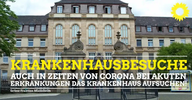 Weiterhin Krankenhaus- und Arztbesuche in Mannheimer Krankenhäusern