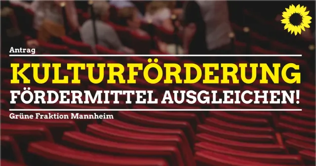 Kultur-Fördermittel ausgleichen